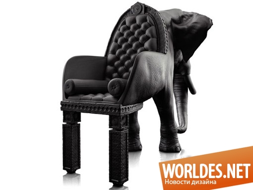 дизайн мебели, дизайн кресла, мебель, современная мебель, дизайнерская мебель, кресло, оригинальное кресло, уникальное кресло, кресло в виде слона